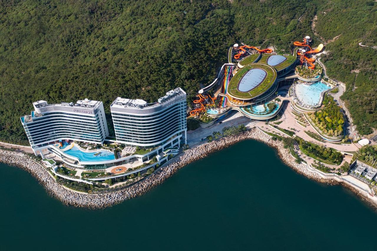 The Fullerton Ocean Park Hotel Hong Kong Exterior foto Aerial view of Ocean Park