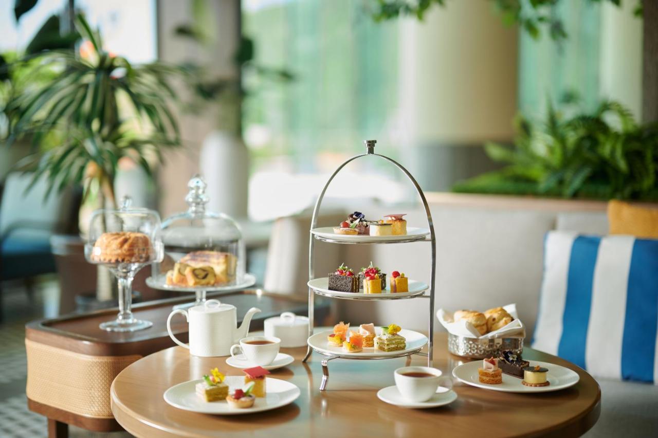 The Fullerton Ocean Park Hotel Hong Kong Exterior foto Afternoon tea at the InterContinental Hotel, Seoul, South Korea